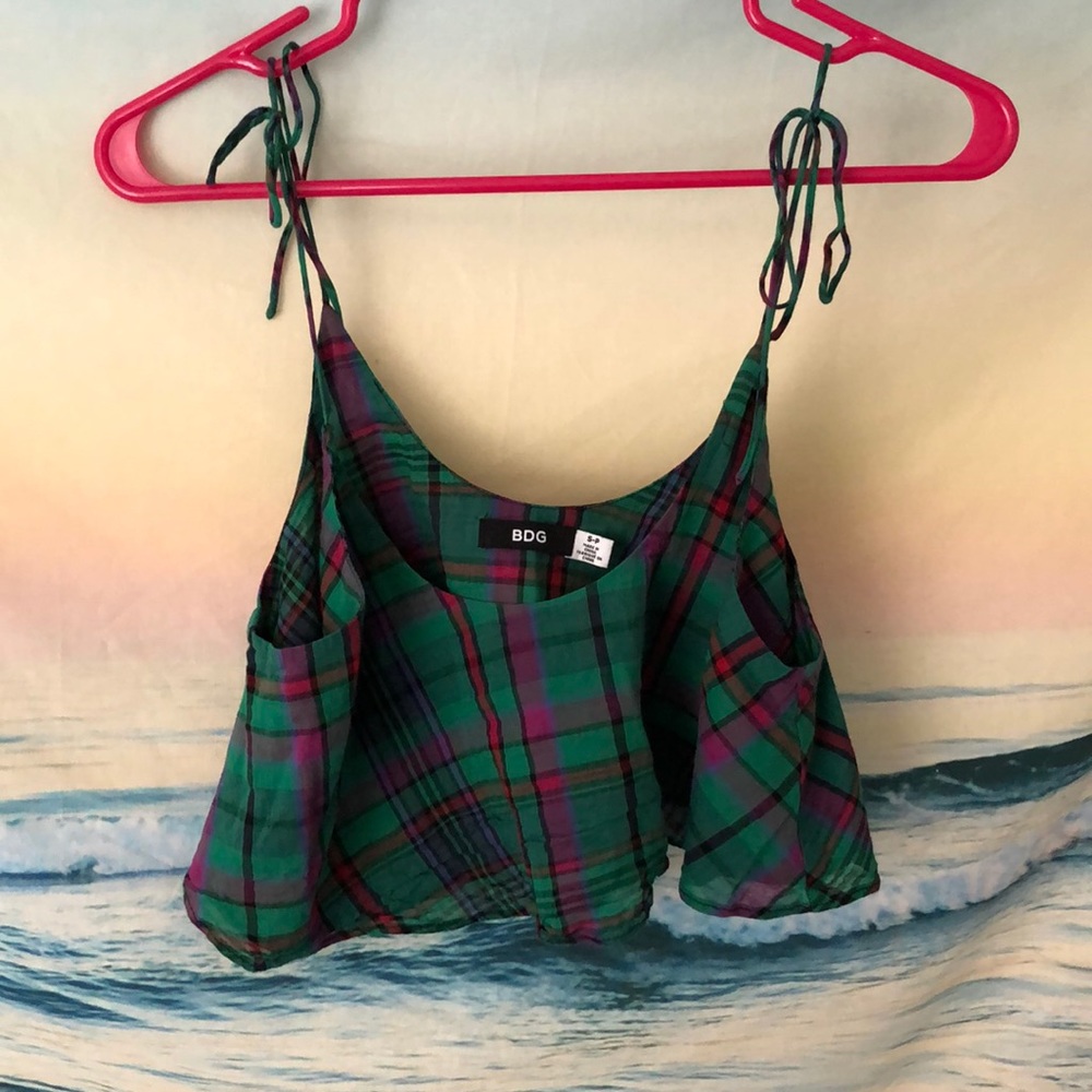 Urban Outfitters Tie strap Crop Tank